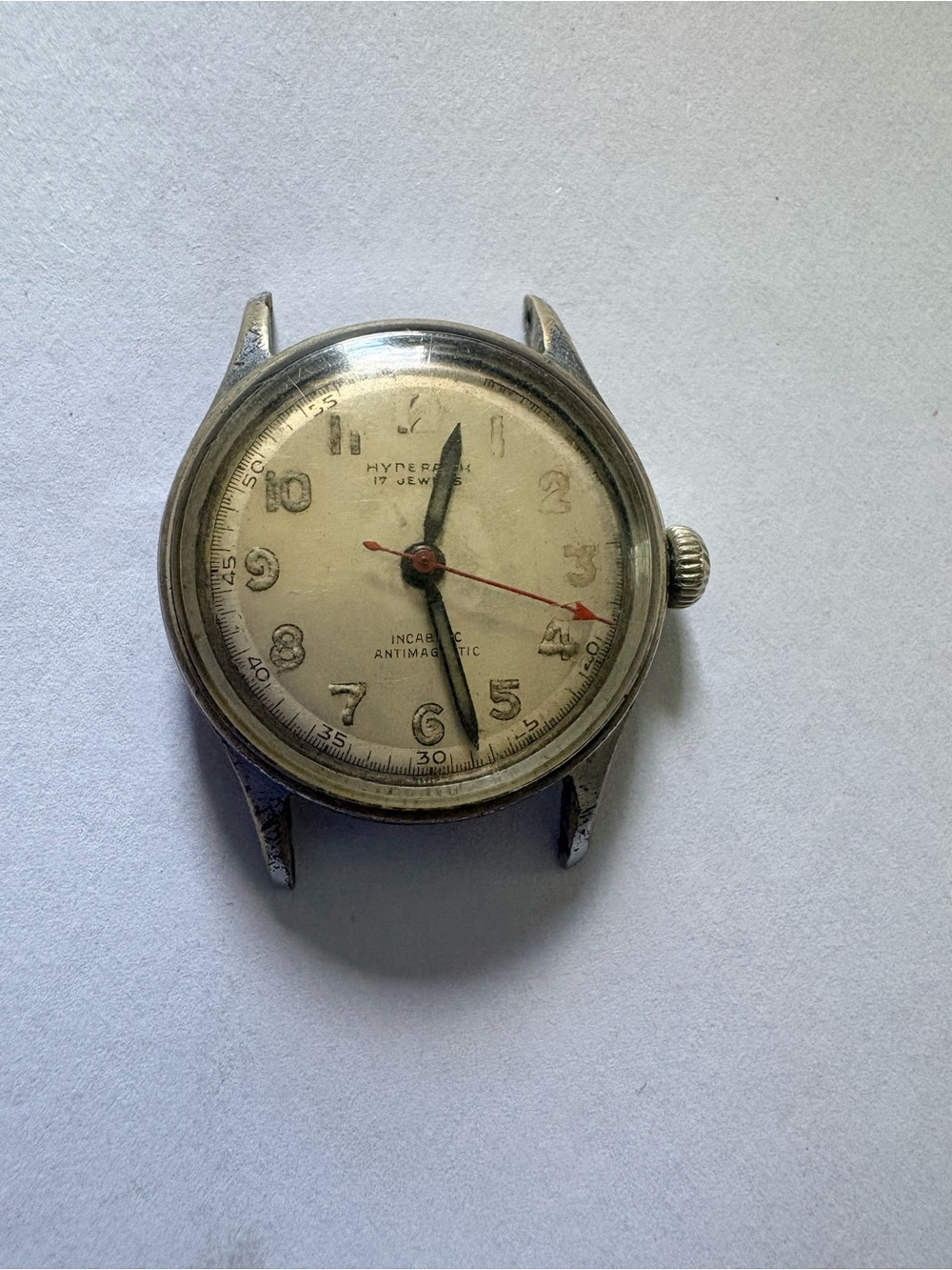 Vintage Enicar Hyde Park 17 Jewel Swiss Manual Wind Watch Running